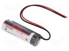 Battery: lithium; 3.6V; AA; 2700mAh; non-rechargeable; leads 150mm EVE BATTERY