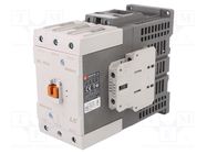 Contactor: 3-pole; NO x3; Auxiliary contacts: NO + NC; 24VDC; 85A 