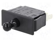 Switch: door; Pos: 2; DPDT; 10A/125VAC; black; Leads: connectors HONEYWELL