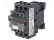 Contactor: 3-pole; NO x3; Auxiliary contacts: NO + NC; 38A; W: 45mm SCHNEIDER ELECTRIC