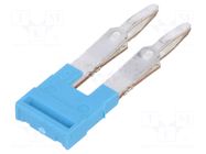 Comb bridge; blue; A; ways: 2 WEIDMÜLLER