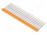 Comb bridge; orange; A; ways: 20 WEIDMÜLLER