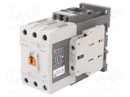 Contactor: 3-pole; NO x3; Auxiliary contacts: NO + NC; 24VDC; 50A LS ELECTRIC