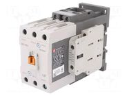 Contactor: 3-pole; NO x3; Auxiliary contacts: NO + NC; 24VDC; 50A LS ELECTRIC