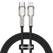 Baseus Cafule Series Metal Data USB-C / Lightning 20W PD cable 1 m - black, Baseus