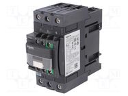 Contactor: 3-pole; NO x3; Auxiliary contacts: NO + NC; 65A; W: 55mm SCHNEIDER ELECTRIC