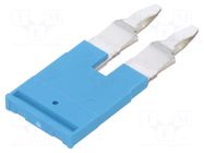 Comb bridge; blue; A; ways: 2 WEIDMÜLLER