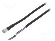 Cable: for sensors/automation; M8; PIN: 3; straight; Len: 2m; plug OMRON