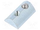 Nut; for profiles; Width of the groove: 8mm; steel; T-slot FATH