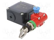 Safety switch: singlesided rope switch; NC x2 + NO; FD; -25÷80°C PIZZATO ELETTRICA