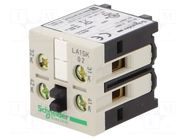 Auxiliary contacts; Leads: screw terminals; front SCHNEIDER ELECTRIC