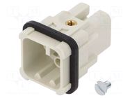 Connector: HDC; contact insert; male; GWconnect; PIN: 8; 50V; 10A MOLEX