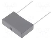 Capacitor: polypropylene; X2; R46; 470nF; 560VDC; 275VAC; THT; ±10% KEMET