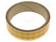 Tape: high temperature resistant; Thk: 0.0635mm; 55%; golden; reel BLT