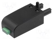 Module protecting; socket; Indication: LED; Colour: green RELPOL