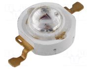 Power LED; red; EMITER; 120°; 350mA; 620÷630nm; 17.9÷26lm; 1W LUCKYLIGHT