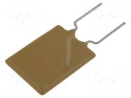 Fuse: PTC polymer; 10A; THT; Ø0.81x7.6mm ECE