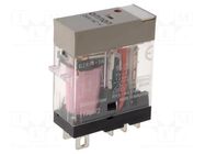 Relay: electromagnetic; SPDT; Ucoil: 24VAC; Icontacts max: 10A OMRON