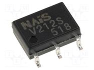 Relay: solid state; Icntrl max: 3mA; 500mA; max.60VAC; max.60VDC PANASONIC