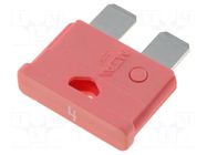 Fuse: fuse; 4A; 32VDC; automotive; 19mm; UNIVAL MTA
