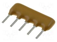 Resistor network: X; THT; ±2%; 2.2kΩ; No.of resistors: 4; -55÷125°C BOURNS