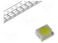 LED; white cold; SMD; 3528,PLCC2; 1700÷2500mcd; 120°; 20mA OPTOFLASH