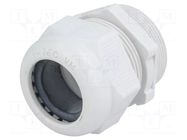 Cable gland; M40; 1.5; IP68; polyamide; light grey; V-TEC VM OBO BETTERMANN