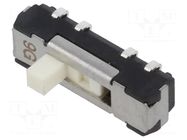 Switch: slide; Pos: 3; DP3T; 0.2A/12VDC; ON-ON-ON; SMT; -40÷85°C Nidec Copal Electronics