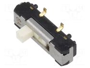 Switch: slide; Pos: 3; SP3T; 0.2A/12VDC; ON-ON-ON; SMT; -40÷85°C Nidec Copal Electronics