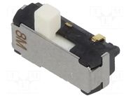 Switch: slide; Pos: 2; SPDT; 0.2A/12VDC; ON-ON; SMT; -40÷85°C; CL-SB Nidec Copal Electronics