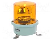 Signaller: lighting; rotating light; amber; SH1; 24VDC; IP66; 766mA QLIGHT