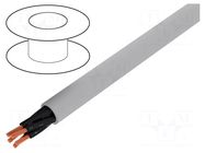Wire; OZ-500; 5x0.75mm2; unshielded; 300V,500V; Cu; stranded; grey HELUKABEL