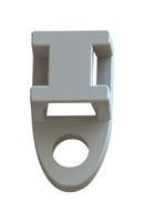 CABLE TIE MOUNT, NYLON 6.6, NATURAL