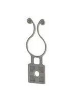 TWIST LOCK CABLE TIE, 64MM X 2MM/NATURAL