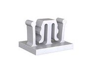 CABLE CLAMP, NATURAL, NYLON 6.6, 12.7MM