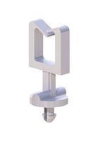 CABLE CLAMP, NYLON 6.6, NATURAL, 6.9MM