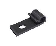 CABLE CLAMP, NYLON 6.6, BLACK, 3.2MM