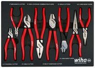 PLIERS AND CUTTERS TRAY SET, 8PCS