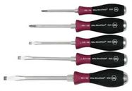 SCREWDRIVER SET, HEAVY DUTY, 5PC