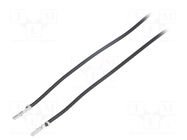 Cable; CLIK-Mate female; Len: 300mm; 24AWG; Contacts ph: 1.5mm MOLEX