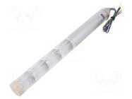 Signalling column; red/amber/green/blue; LED; 24VDC; IP44 QLIGHT