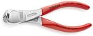 KNIPEX 67 03 140 High Leverage End Cutting Nipper plastic coated chrome-plated 145 mm