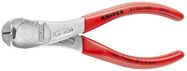 KNIPEX 67 03 140 High Leverage End Cutting Nipper with plastic coating chrome-plated 145 mm