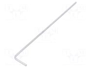 Wrench; hex key,spherical; HEX 1.5mm; Overall len: 91mm WIHA