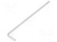 Wrench; hex key,spherical; HEX 3mm; Overall len: 128mm WIHA