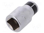 Adapter; Socket size-inch: 5/16"; 1/2"; Overall len: 38mm WIHA