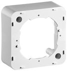 Surface Frame for Antenna Wall Sockets - 1-piece surface-mounted frame in white