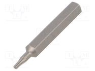 Screwdriver bit; Pentalobe; PL4; Overall len: 28mm; MICRO WIHA