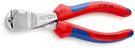 KNIPEX 67 05 160 High Leverage End Cutting Nipper with multi-component grips chrome-plated 160 mm