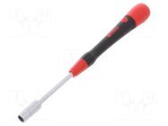 Screwdriver; precision; 6-angles socket; HEX 7/32"; PicoFinish® WIHA